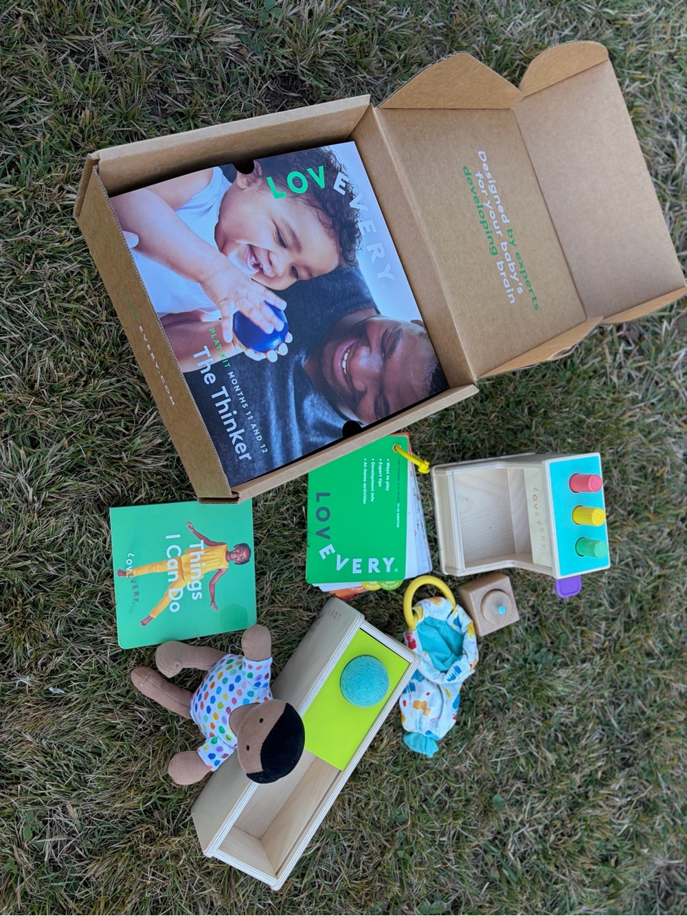 Lovevery - 11-12 Months - The Thinker- Baby Play Kit -